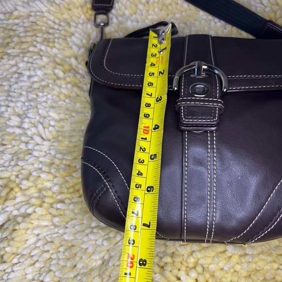 Coach Brown Leather Crossbody Bag - Picture 16 of 16